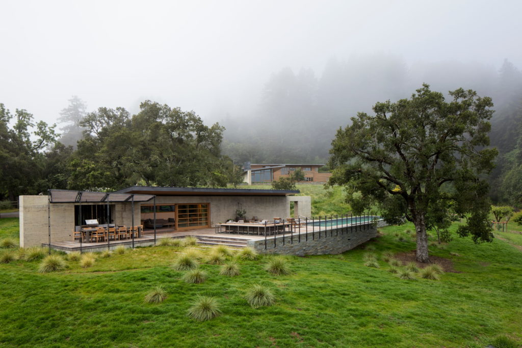old la honda in morning fog